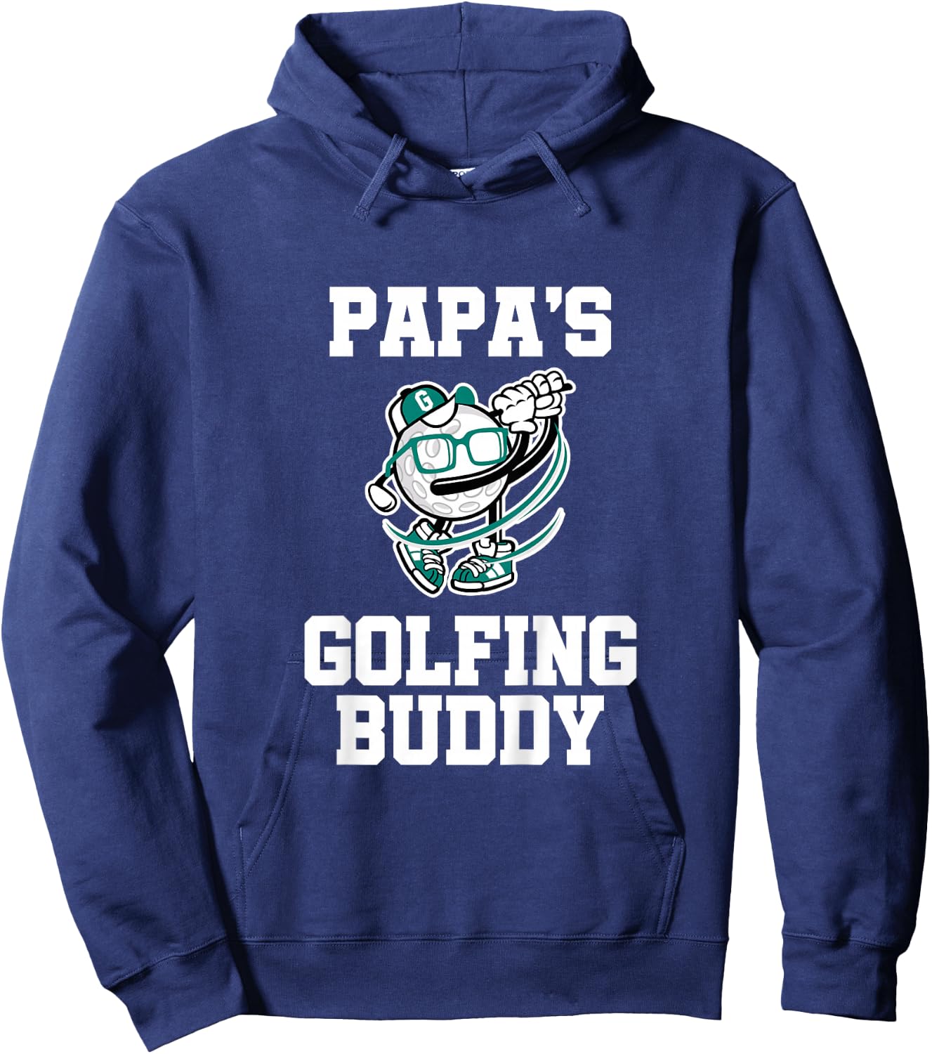 Kids Papa's Golfing Buddy Golf Buddy Hoodie - Hoodie | Navy