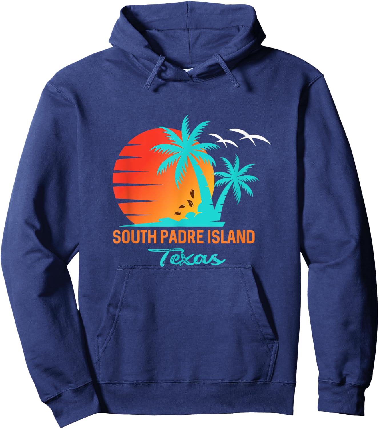 South Padre Island Beach Men Women Kids Hoodie - Hoodie | Navy