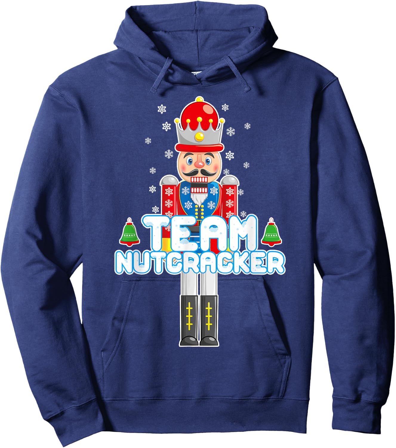 Team Nutcracker Ballet Christmas Cute Funny T Shirt Hoodie - Hoodie | Navy