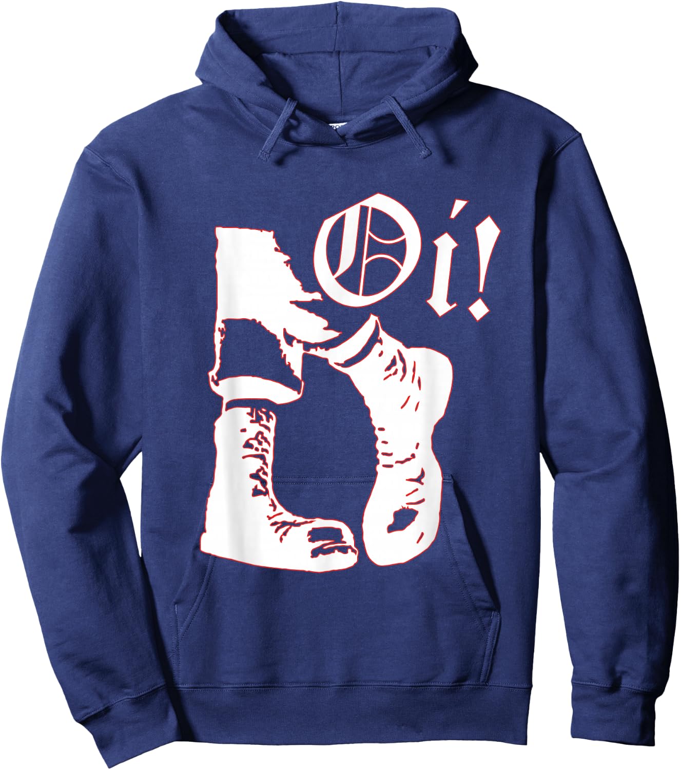 Oi Skinheads Music Skinhead Boots Hoodie - Hoodie | Navy