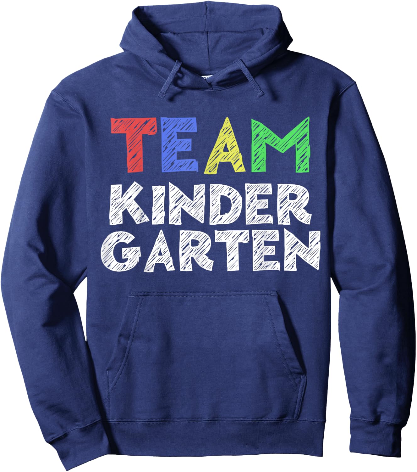 Team Kindergarten Shirt Boy Girl Teacher Back To School Hoodie - Hoodie | Navy