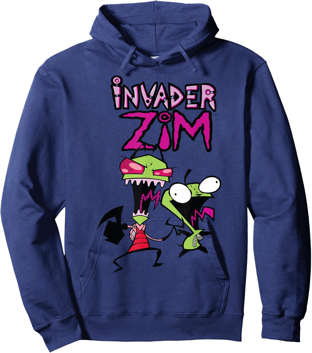 Nickelodeon Invader Zim and Gir Hoodie - Hoodie | Navy