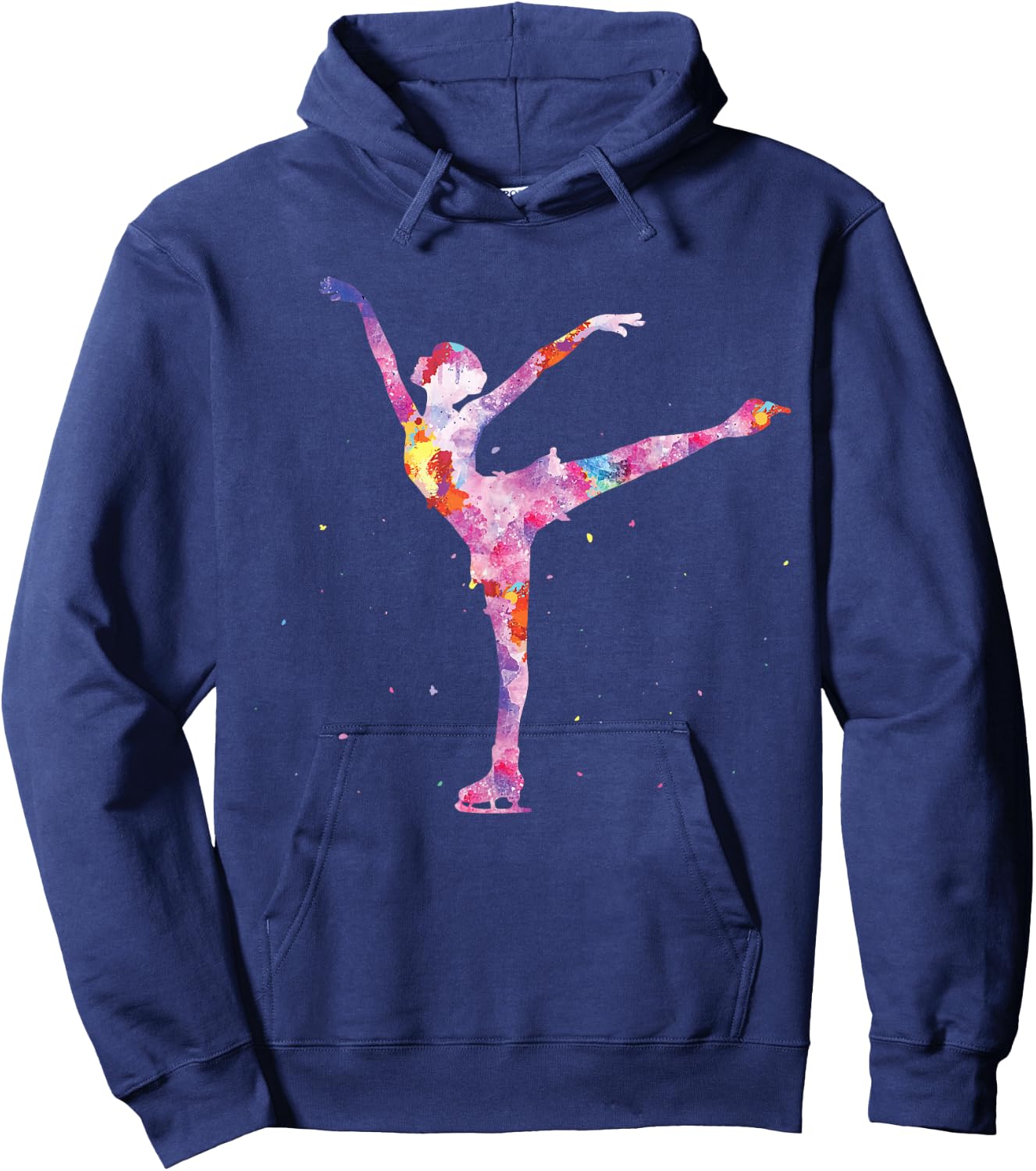 Beautiful Figure Skating Gift - ice Skating Hoodie - Hoodie | Navy