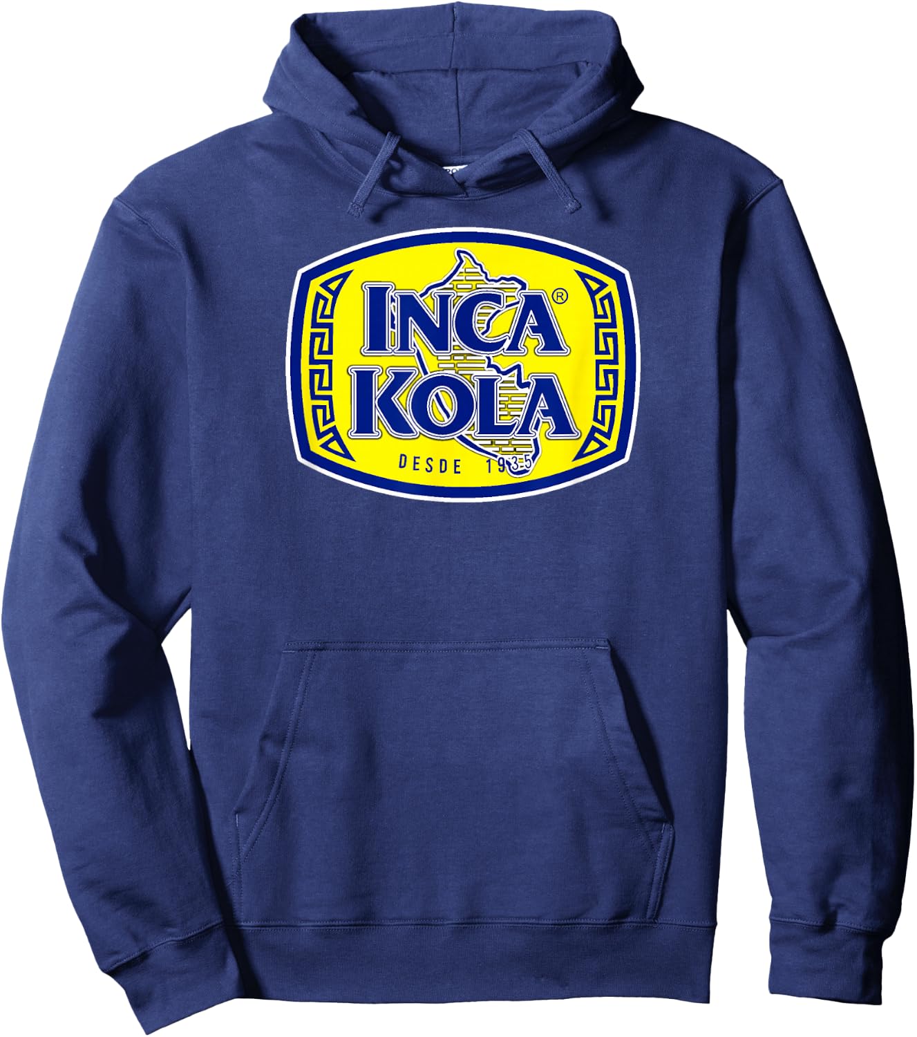 Inca Kola Soda Shirt Golden Kola Bubblegum Cream Soda Peru Hoodie - Hoodie | Navy