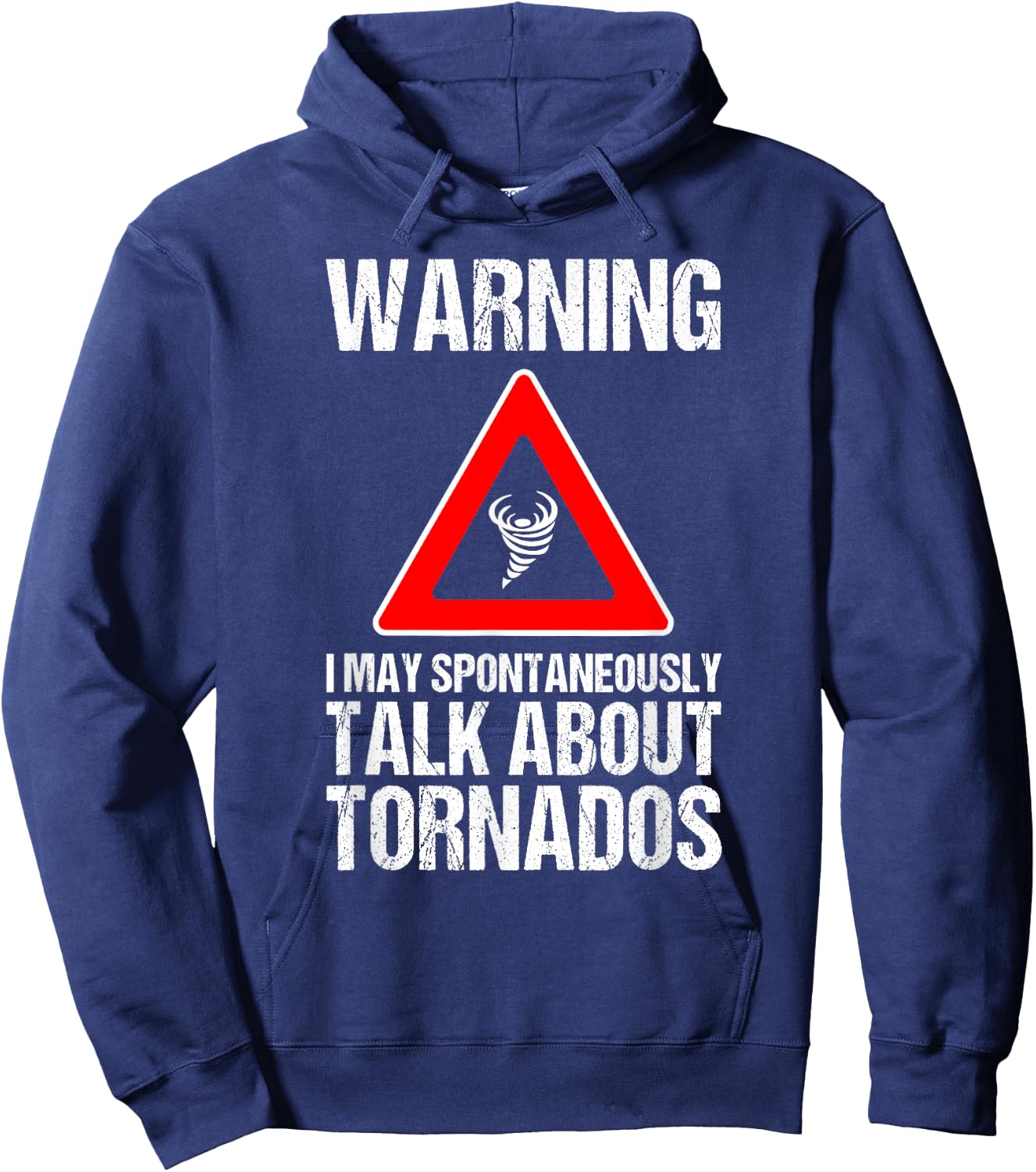 Storm Chaser Shirt Funny Storm Hunter Quote Weather Gift Hoodie - Hoodie | Navy