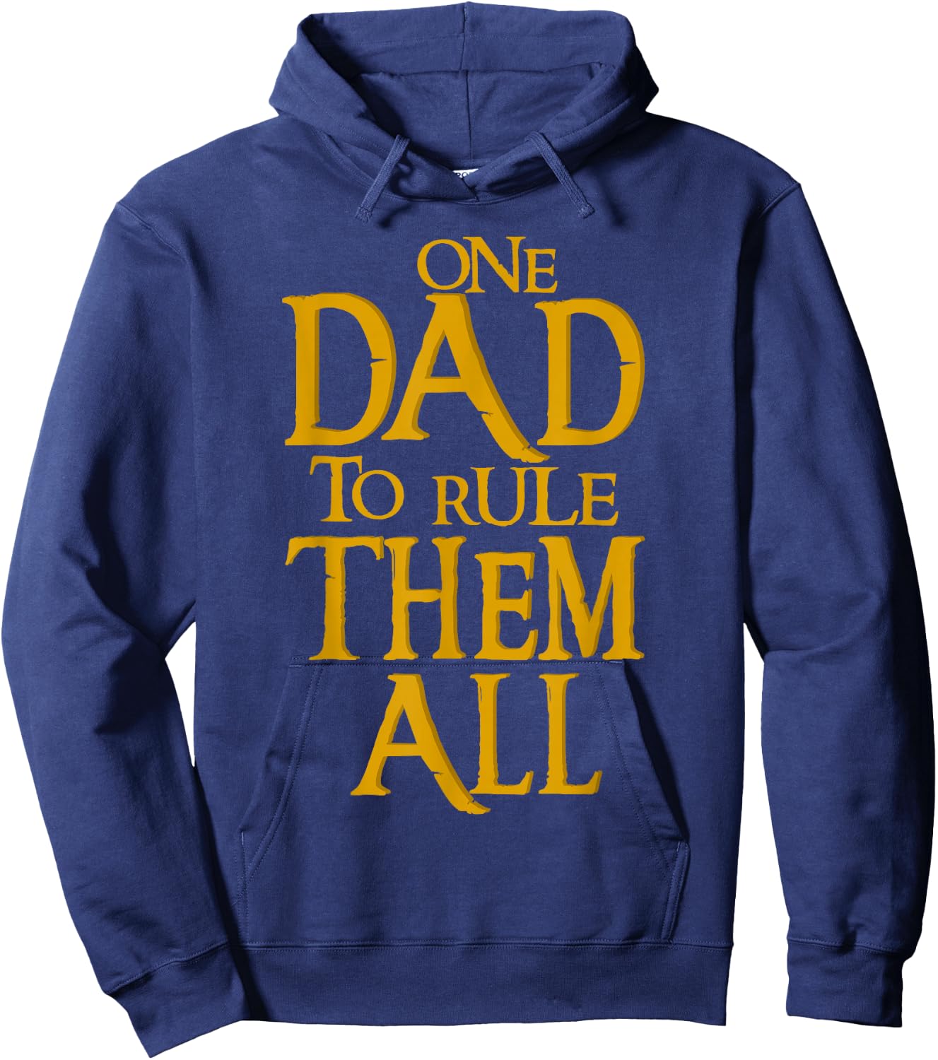 One Dad to Rule Them All Geek Dad Father's Day Gift Hoodie - Hoodie | Navy
