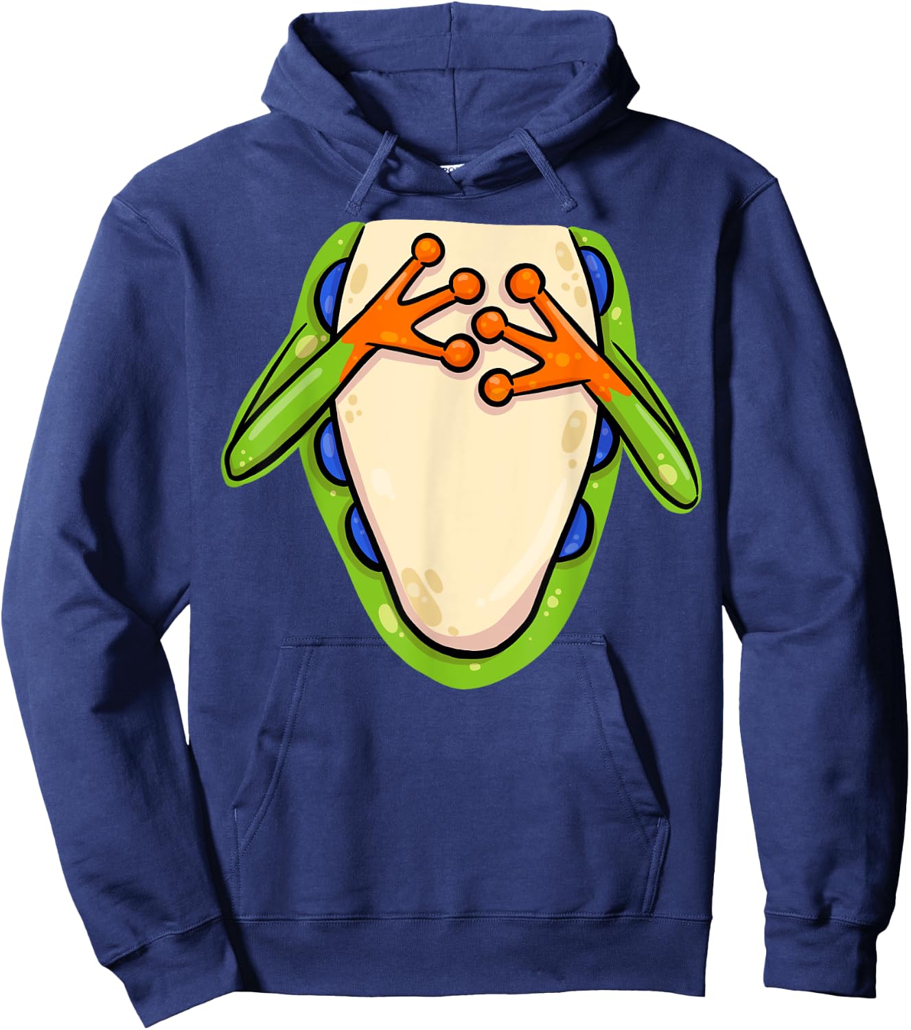 Halloween Frog Rain Forest - Tree Frog Costume Hoodie - Hoodie | Navy