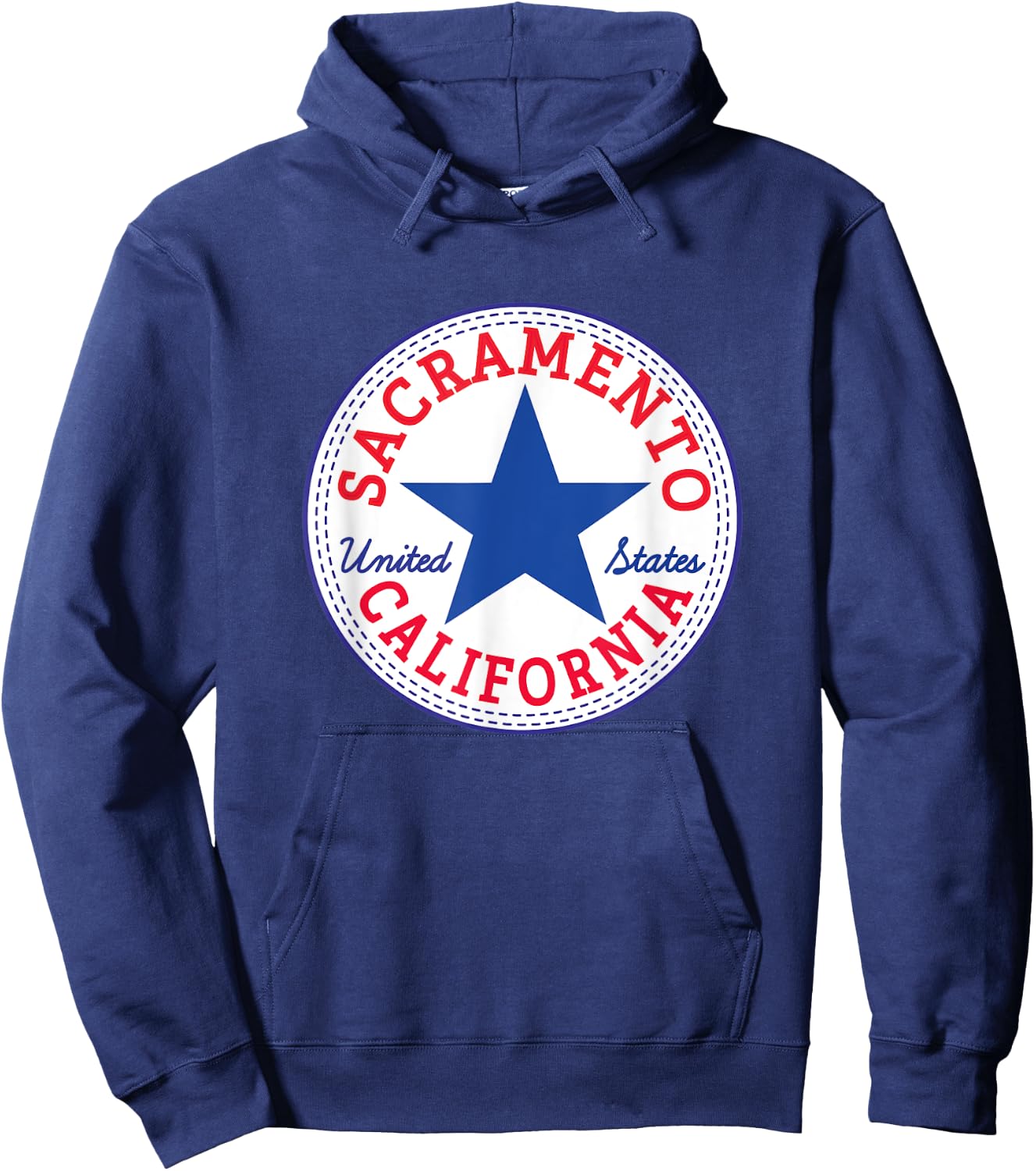 SACRAMENTO CALIFORNIA USA UNITED STATES Capital Outfit Hoodie - Hoodie | Navy