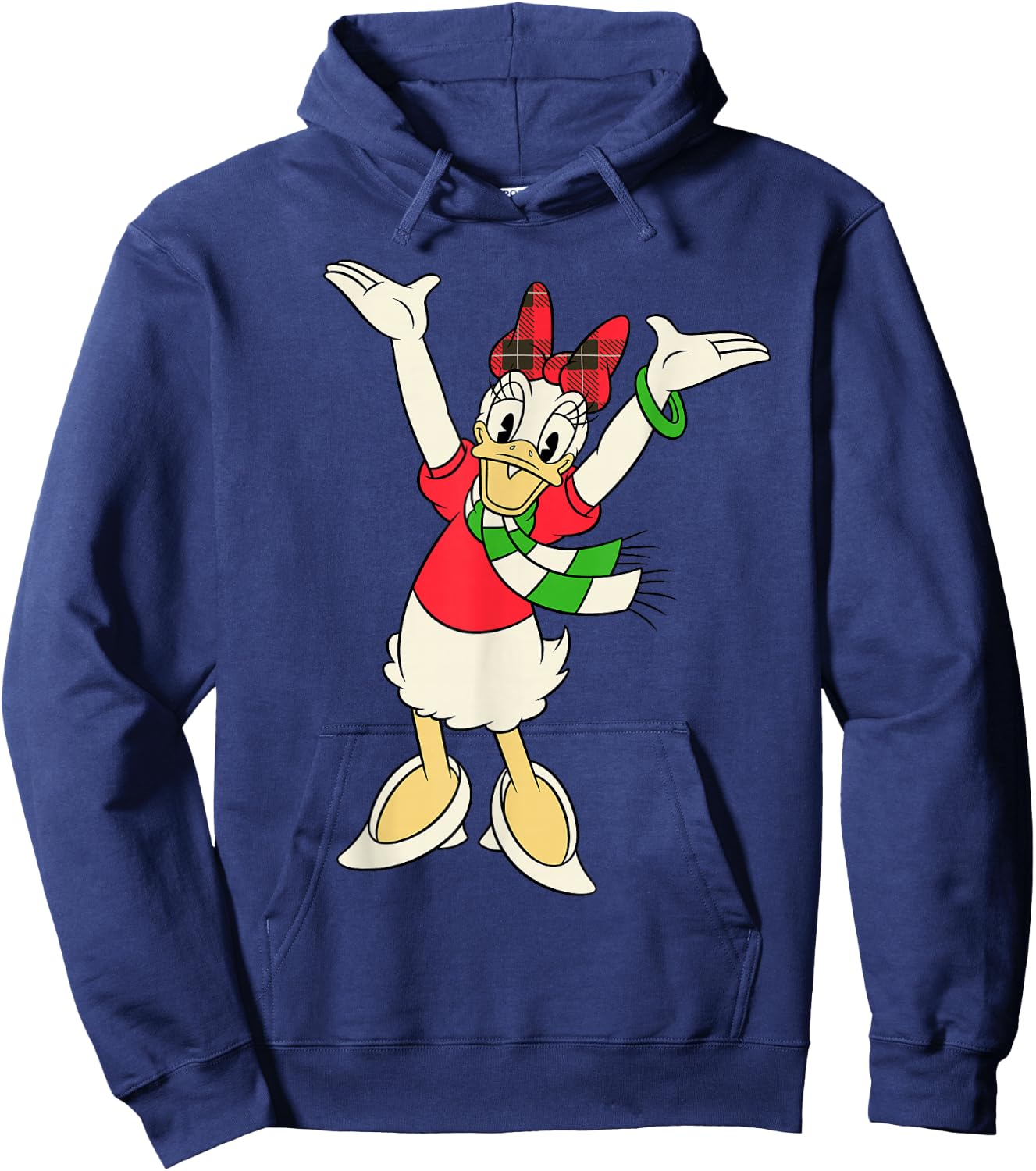 Disney Vintage Daisy Duck Holiday Cheer Hoodie - Hoodie | Navy