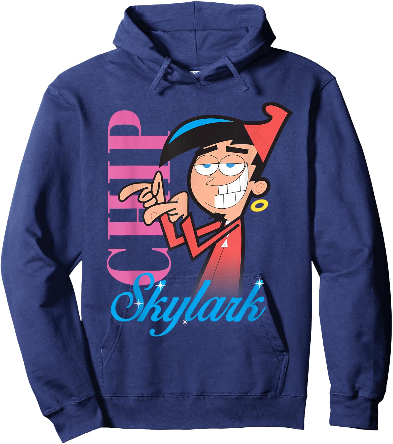The Fairly Oddparents Chip Skylark Classic R&B Cover Hoodie - Hoodie | Navy