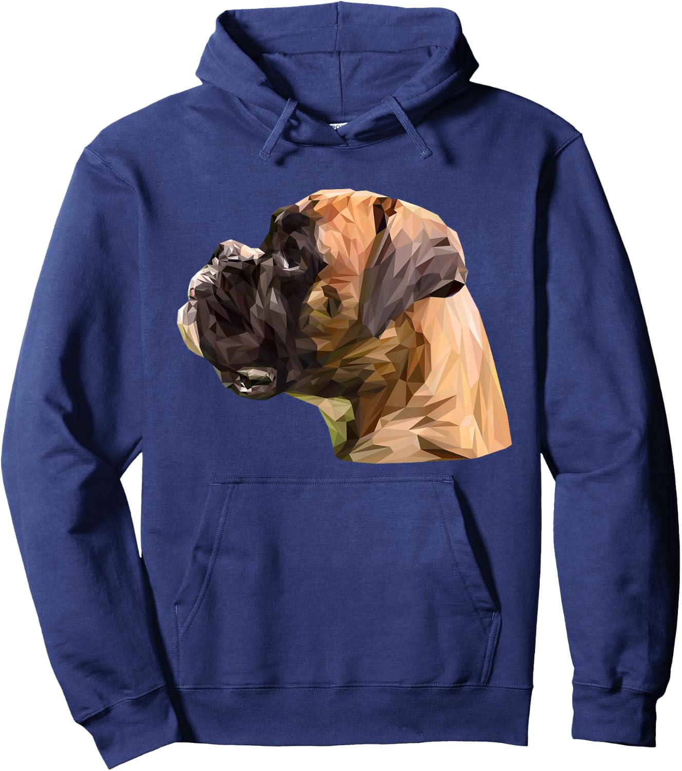 Boxer Dog Hoodie - Hoodie | Navy