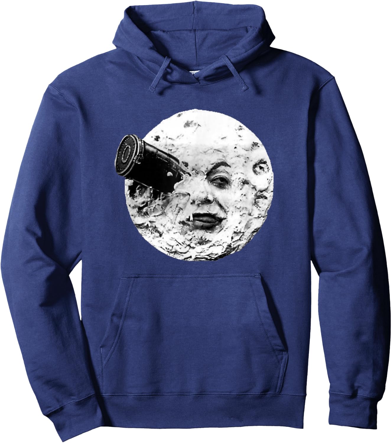 A Trip To The Moon Georges Melies Hoodie - Hoodie | Navy