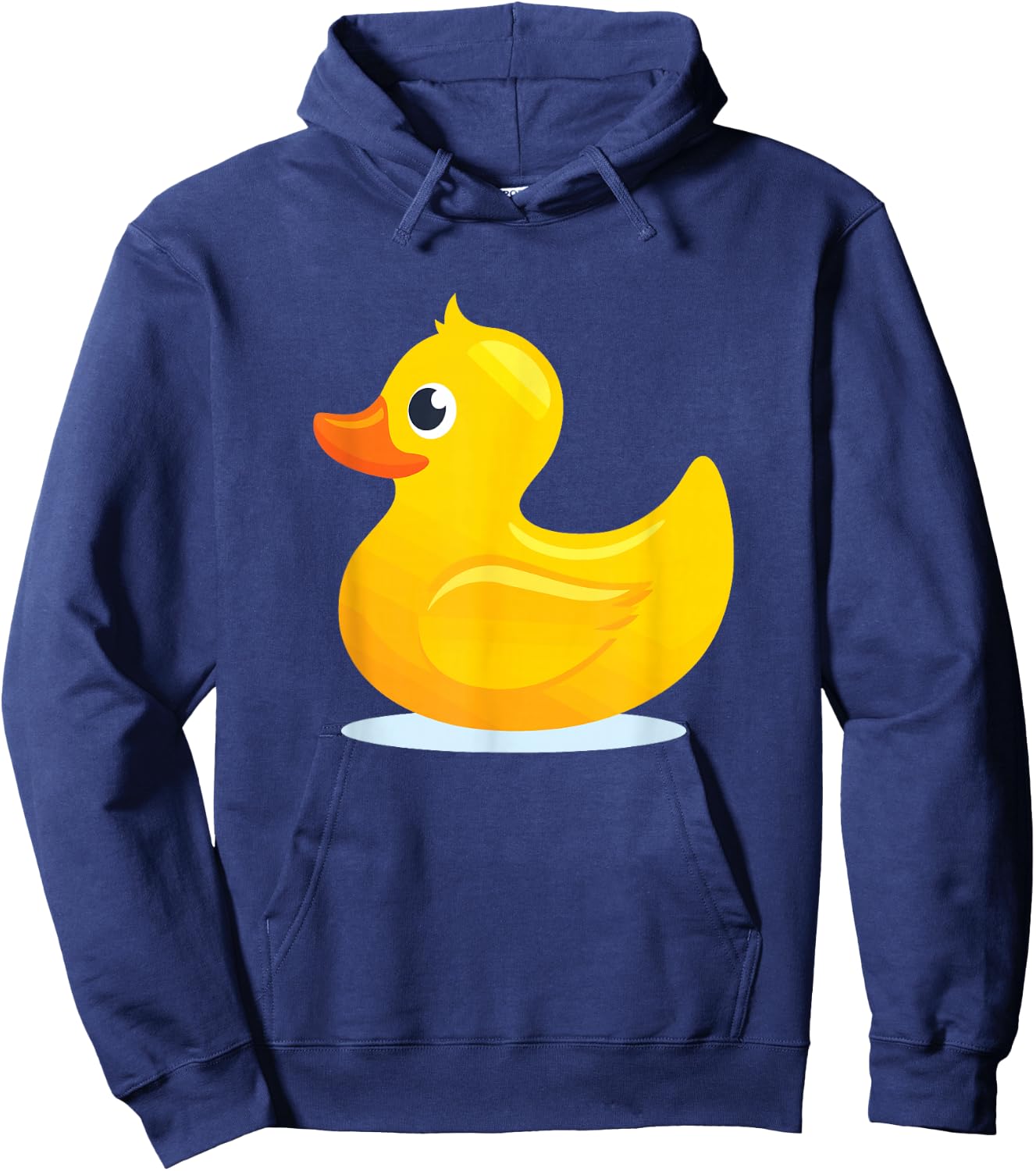 Duck Yelllow Cute Duckie Great for Kids Hoodie - Hoodie | Navy
