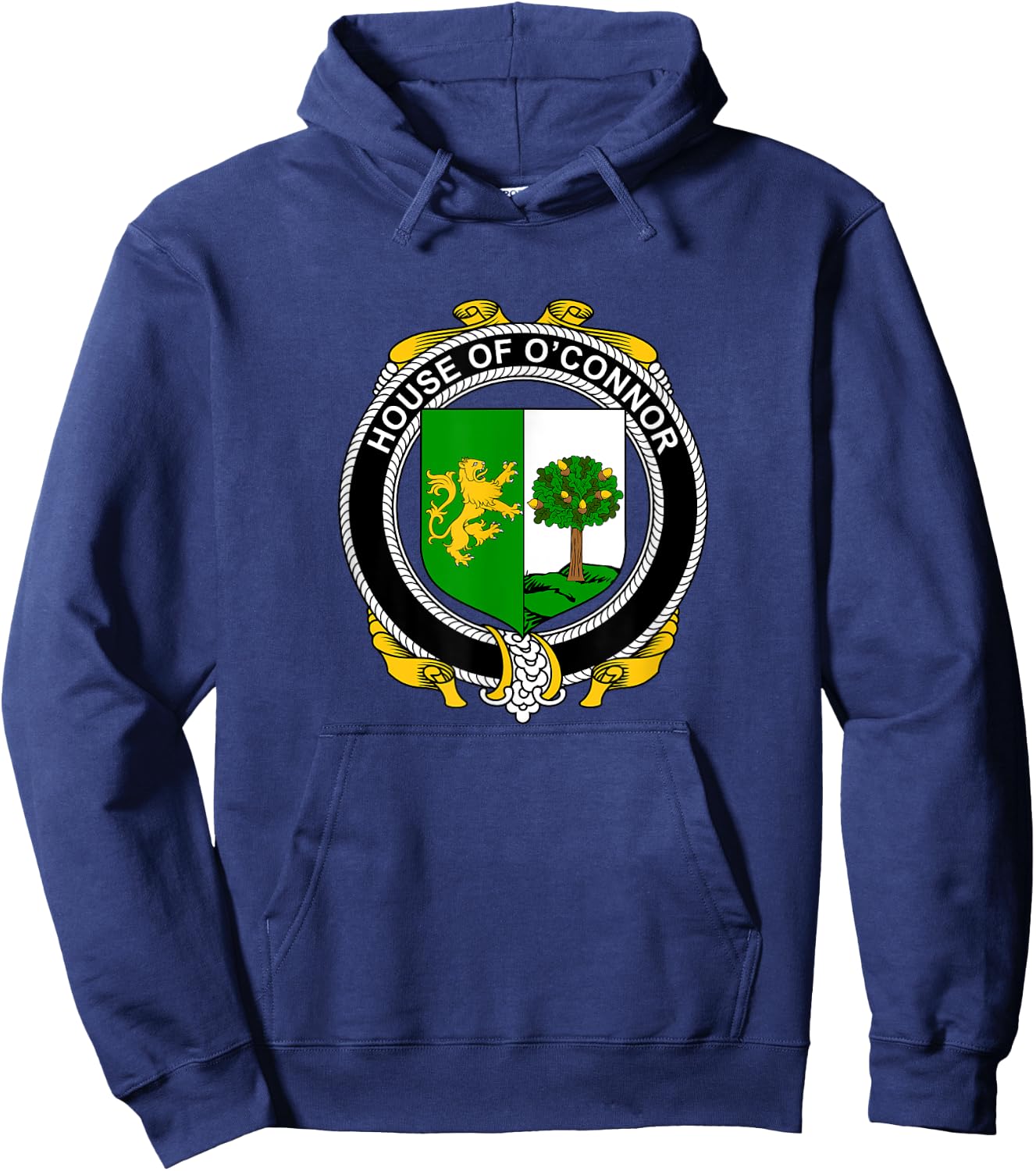 O'Connor Coat of Arms - Family Crest Hoodie - Hoodie | Navy