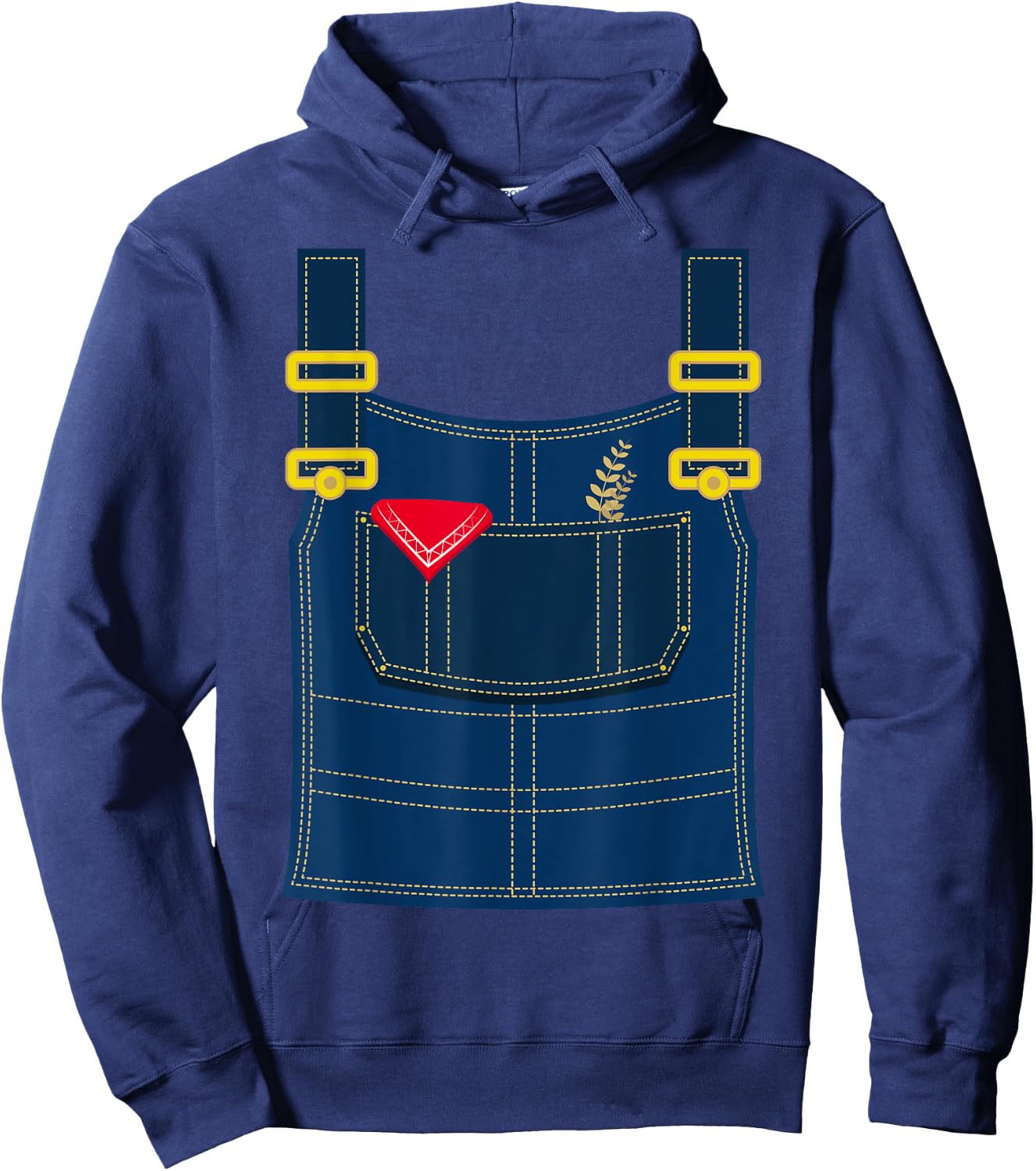 Farmer Costume Shirt - Redneck Halloween Costume Hoodie - Hoodie | Navy