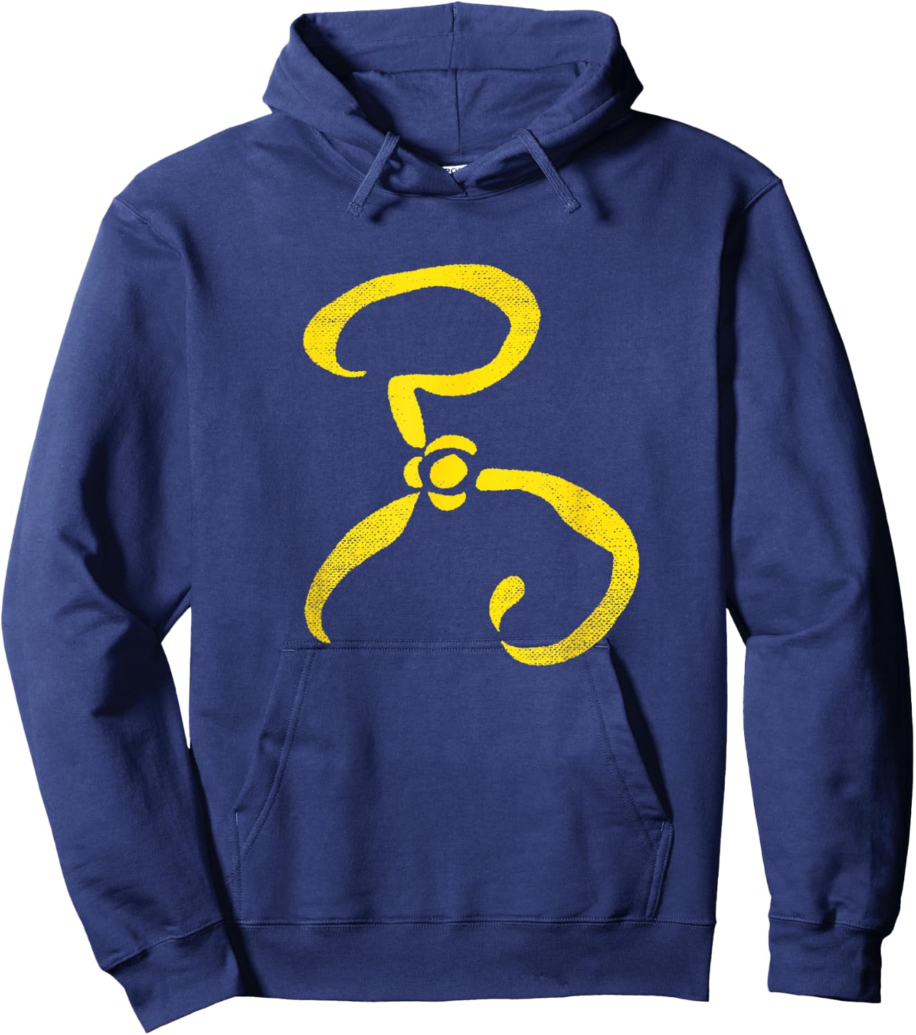 The Yellow Sign of the King in Yellow - Cthulhu Mythos Shirt Hoodie - Hoodie | Navy