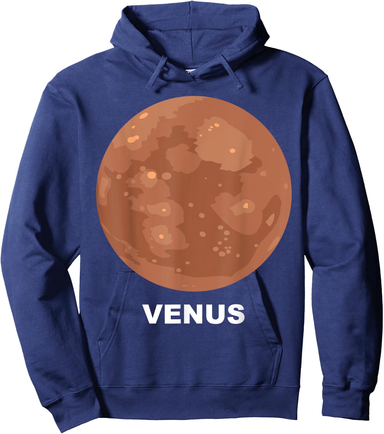 Solar System Group Costumes - Giant Planet Venus Costume Hoodie - Hoodie | Navy