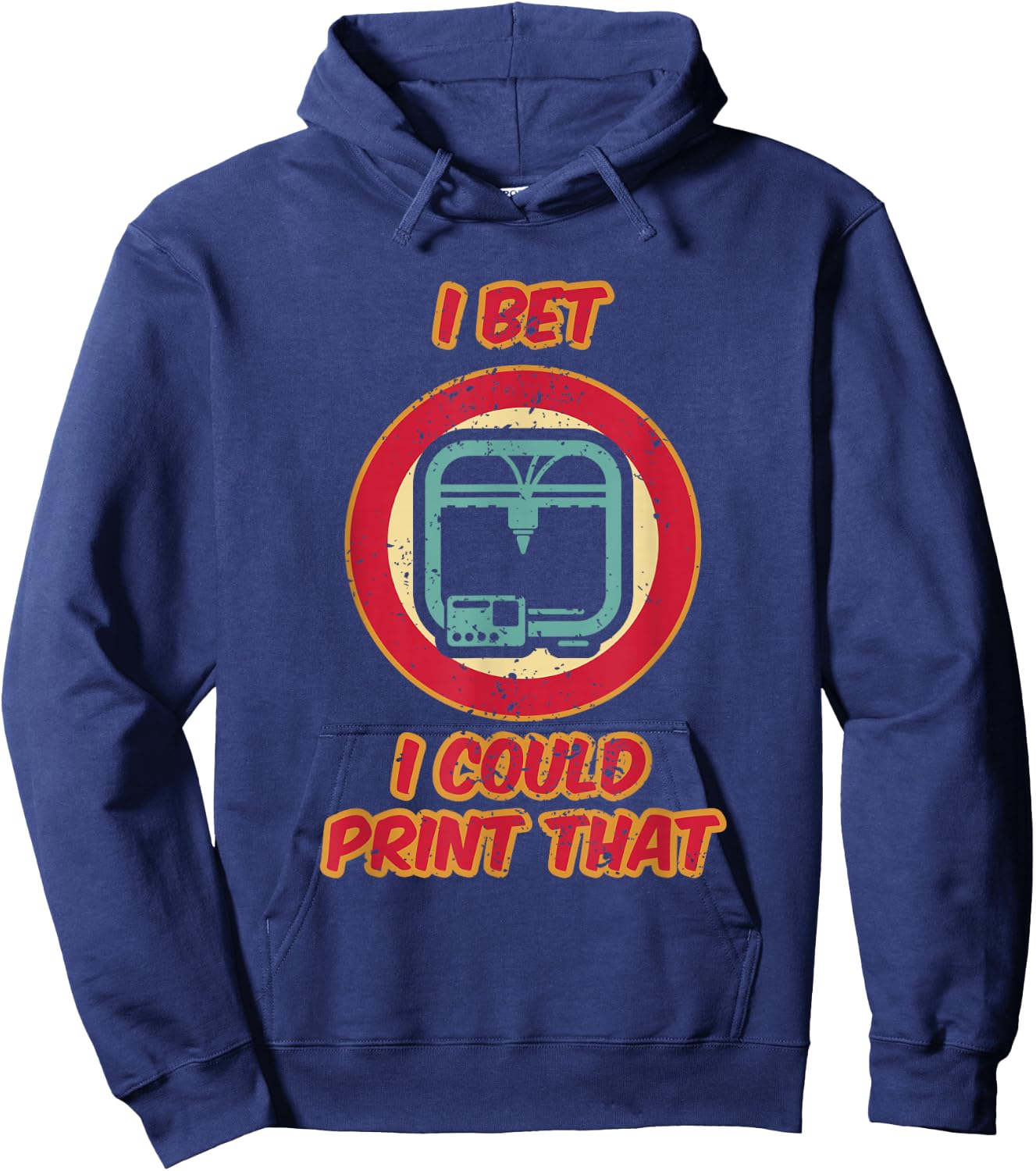 3D-Printing Icon G28 CNC Maker 3D-Scan 3D-Printer Hoodie - Hoodie | Navy