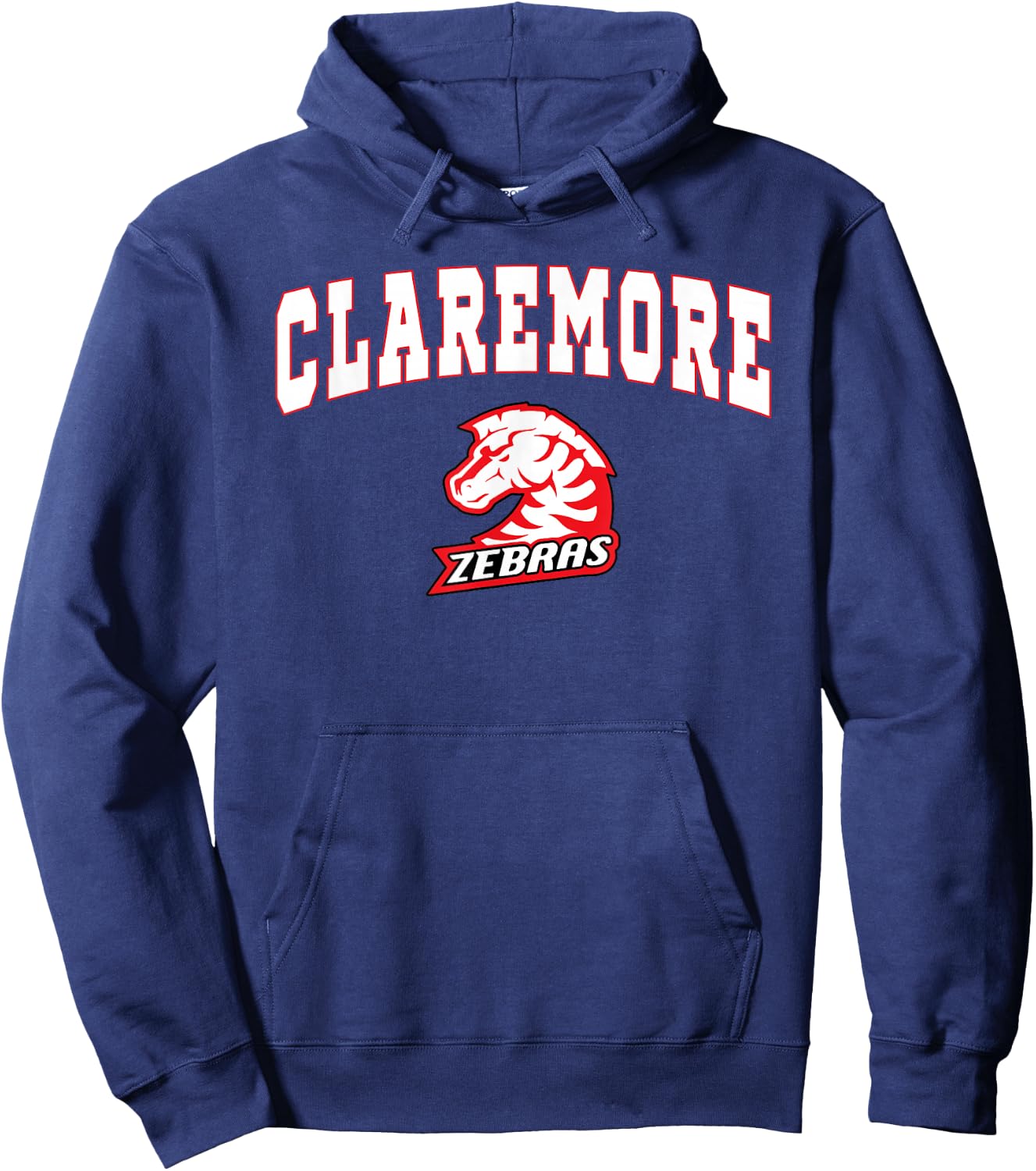 Claremore High School Zebras C2 Hoodie - Hoodie | Navy