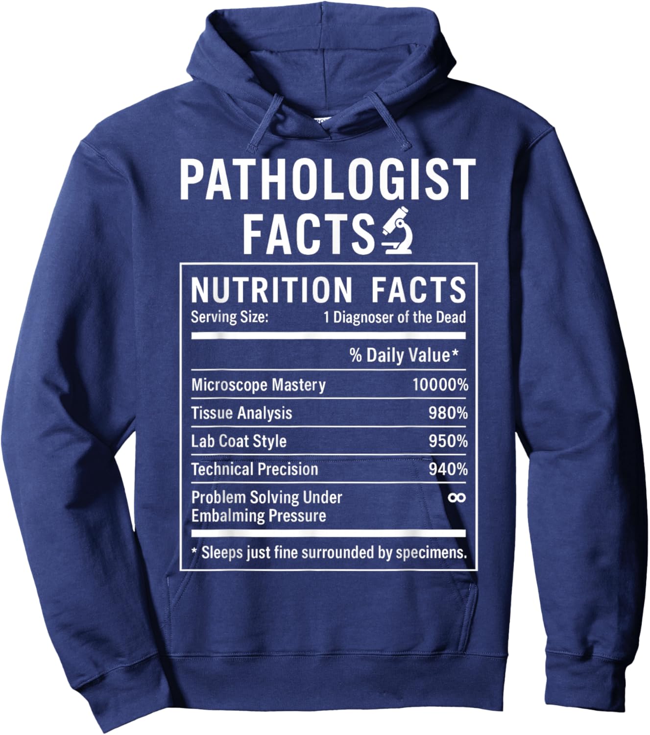 Funny Pathologist Hoodie - Hoodie | Navy