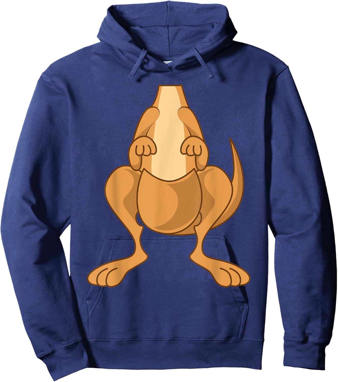 Funny Kangaroo Costume Shirt - Funny Halloween Easy DIY Gift Hoodie - Hoodie | Navy