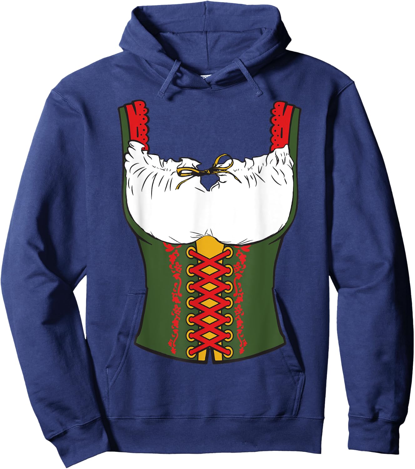 Oktoberfest Dirndl | Beer Festival in Germany Gift Hoodie - Hoodie | Navy