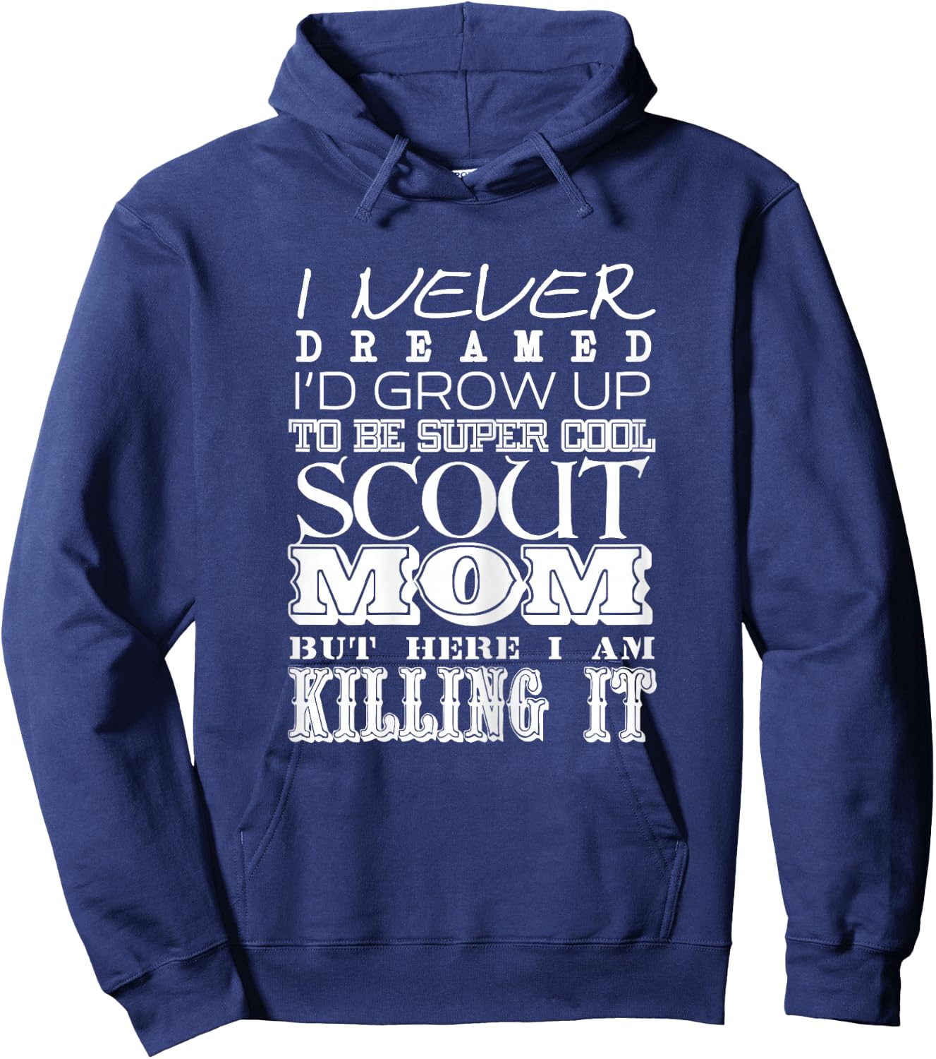 Cool Scout Mum Mother's Day Gift Hoodie - Hoodie | Navy