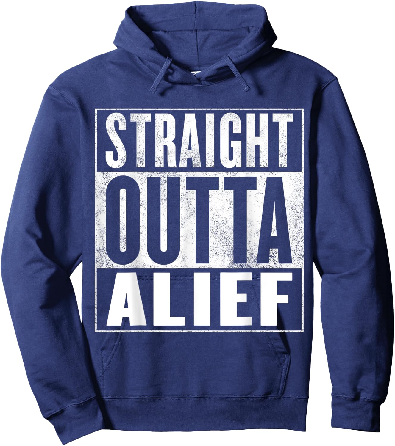 Alief - STRAIGHT OUTTA ALIEF Hoodie - Hoodie | Navy