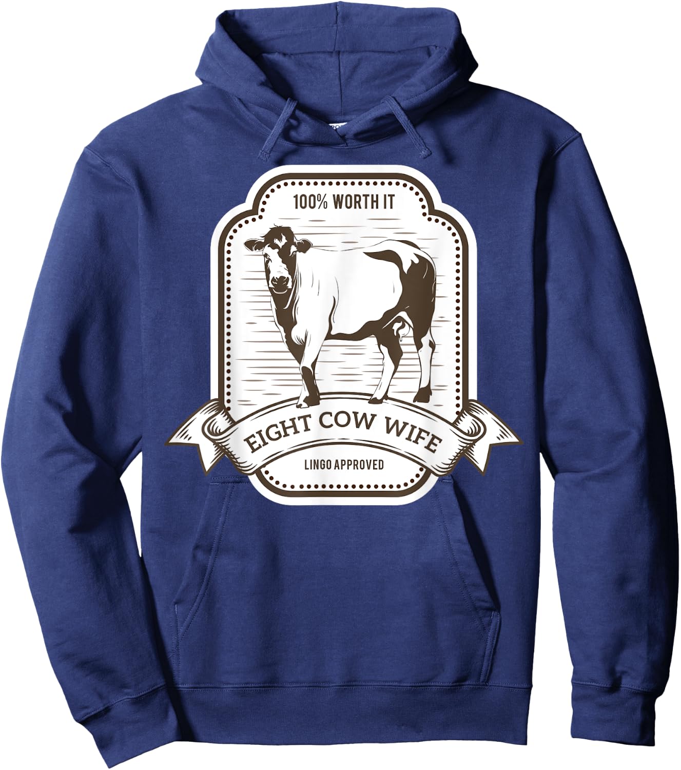 Funny LDS Mormon Johnny Lingo Shirt Gift Hoodie - Hoodie | Navy