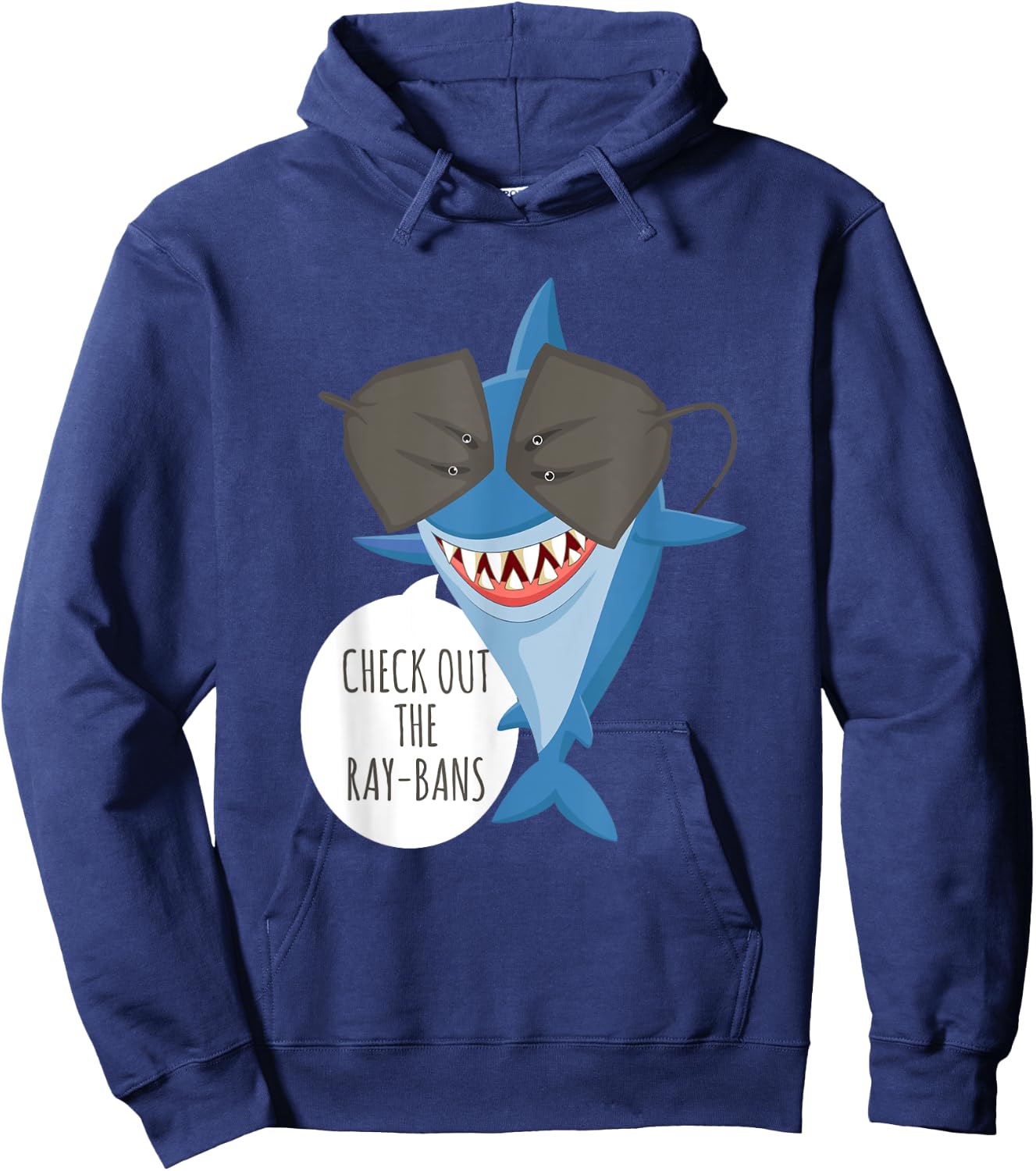 Check out the ray bans fun design Hoodie - Hoodie | Navy