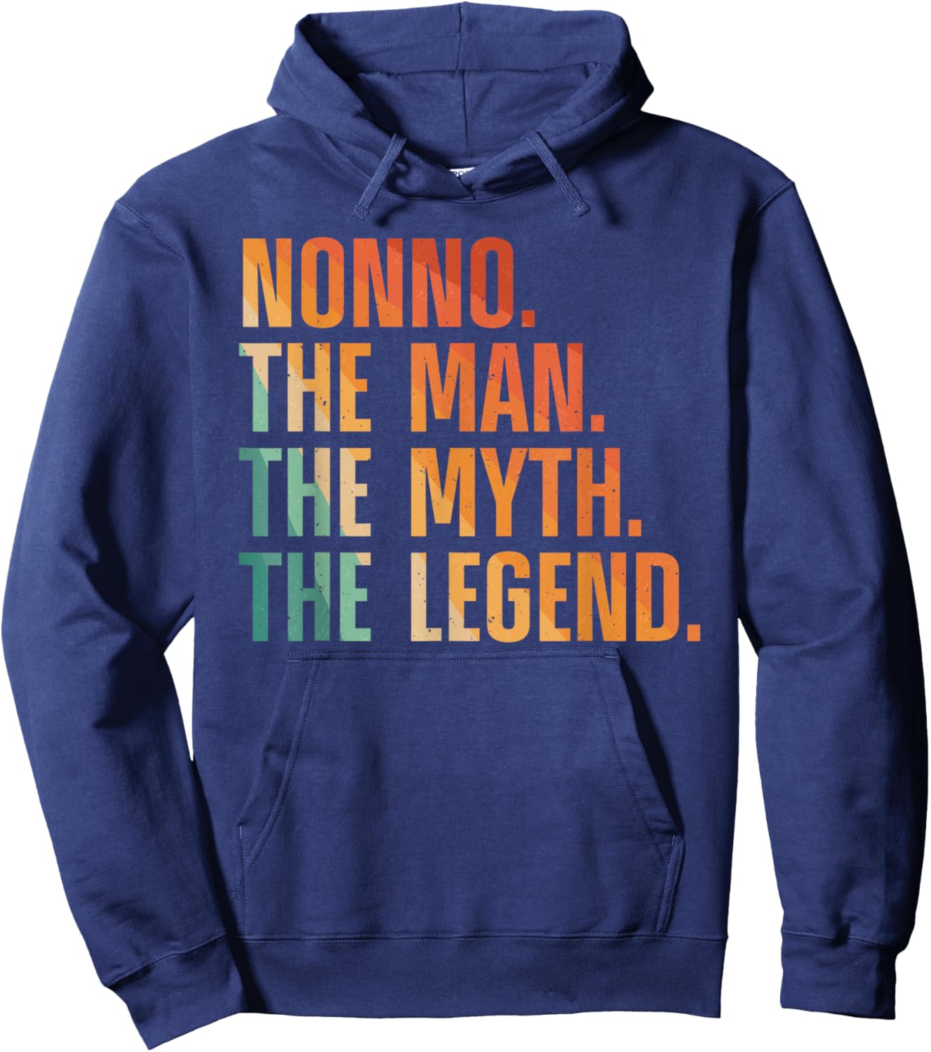 Nonno Design For Grandpa Grandfather From Grandkids Nonno Hoodie - Hoodie | Navy