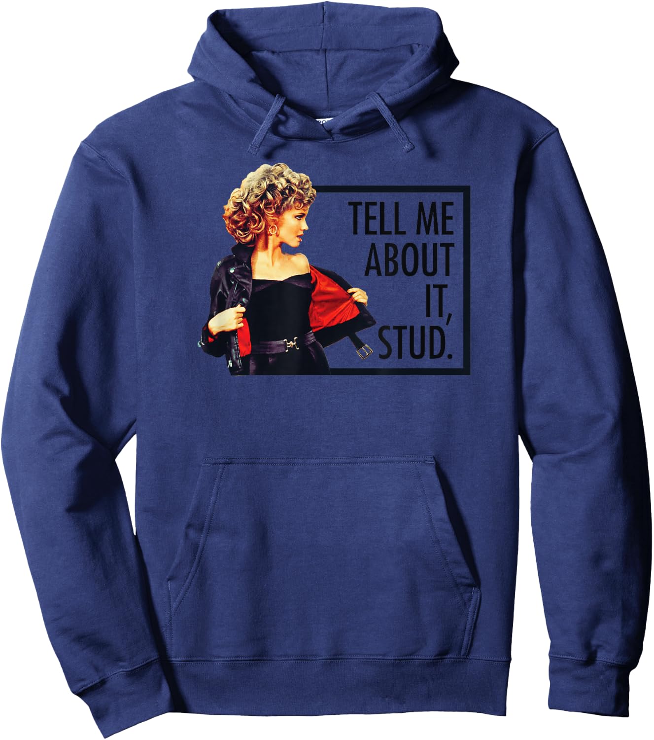Grease Tell Me About It Stud Hoodie - Hoodie | Navy