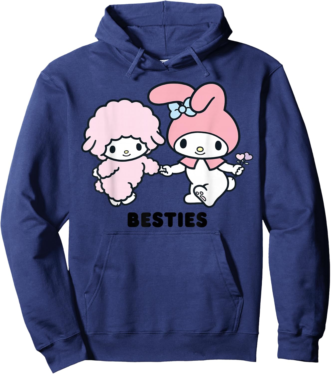 My Melody Besties Best Friends Small Hoodie - Hoodie | Navy