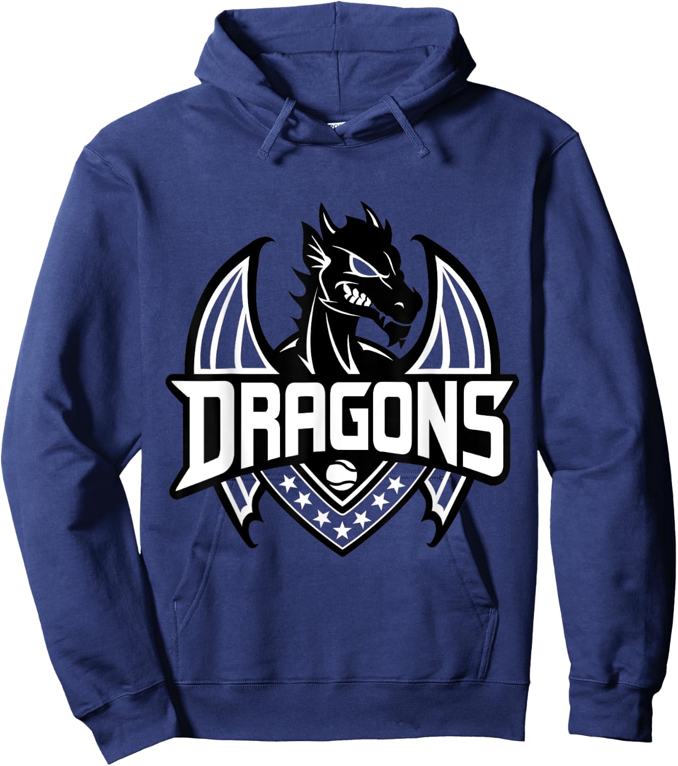 Dragons Baseball Hoodie - Hoodie | Navy
