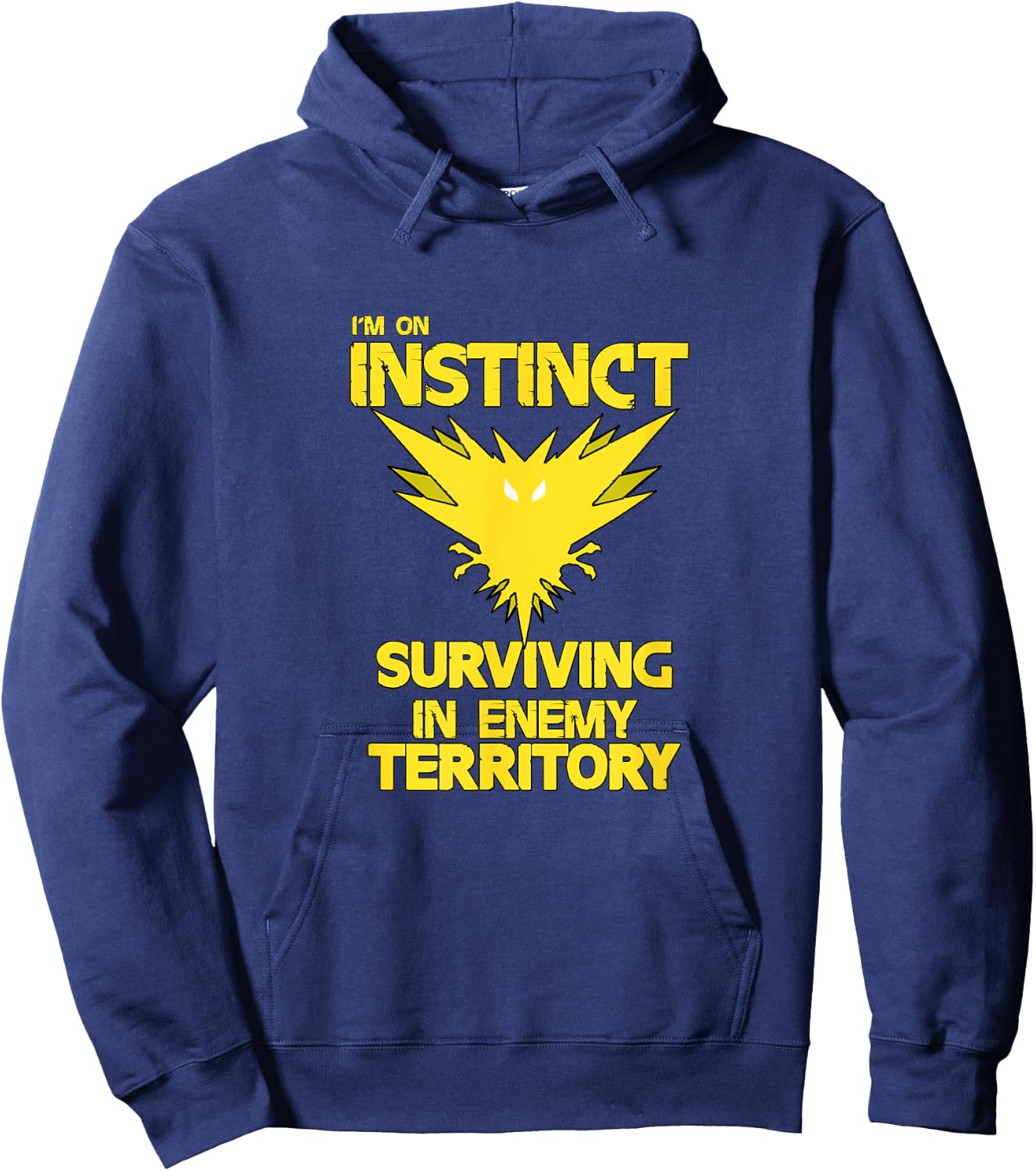 "Survivor" - - Go Instinct Team Hoodie - Hoodie | Navy
