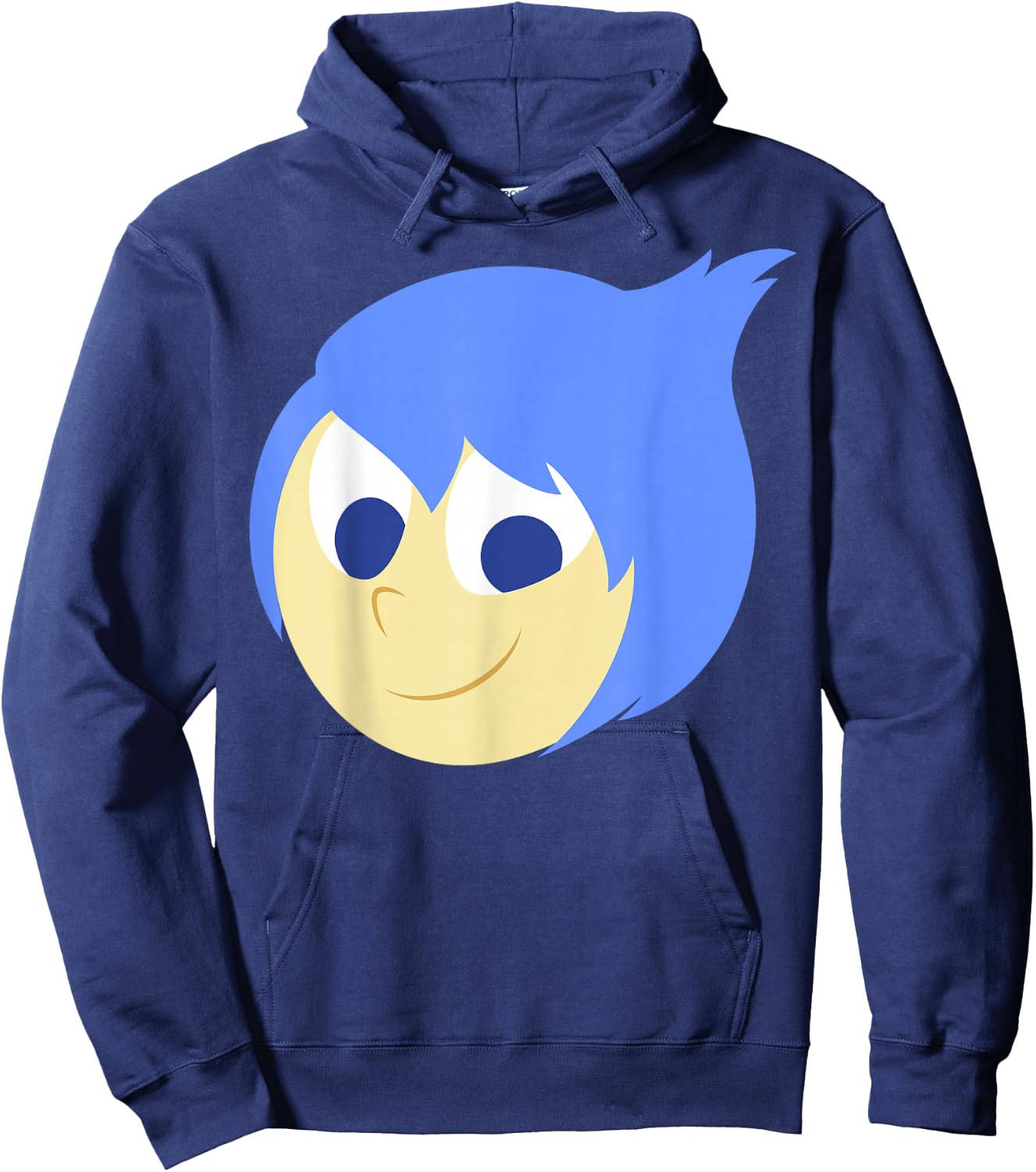 Disney Pixar Inside Out Joy Face Halloween Small Hoodie - Hoodie | Navy