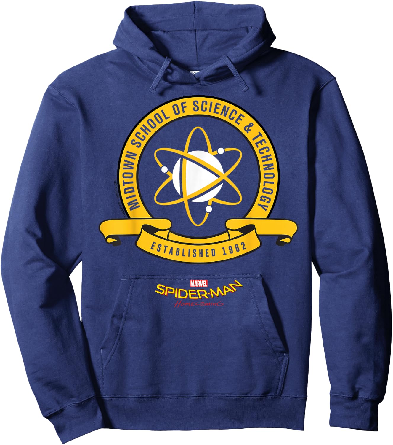 Marvel Spider-Man Homecoming School Uniform Hoodie - Hoodie | Navy