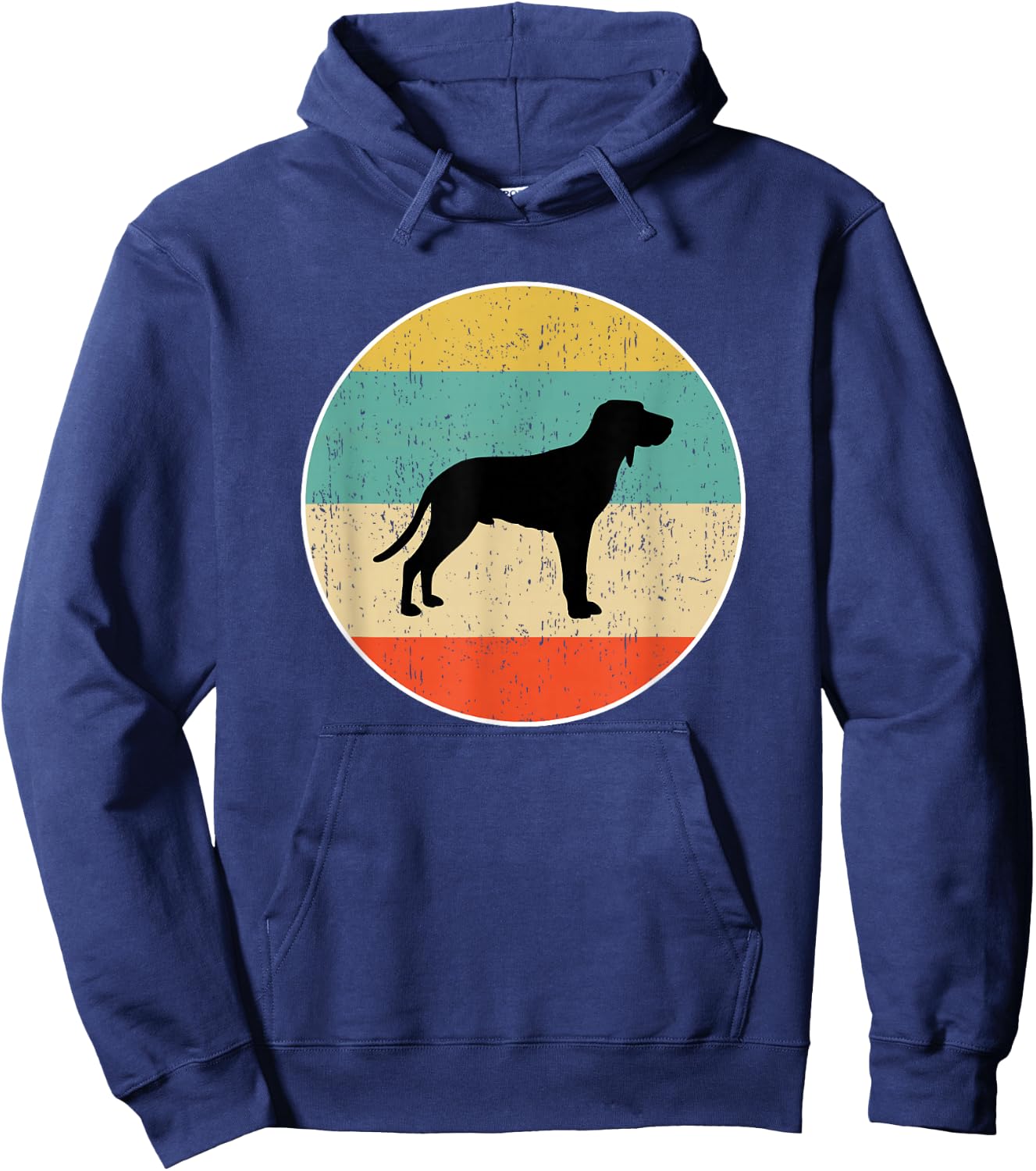 Redbone Coonhound Dog Hoodie - Hoodie | Navy