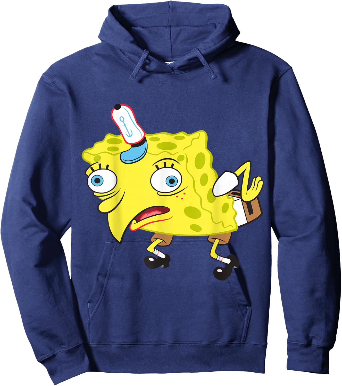 Spongebob Meme Isn't Even Funny Hoodie - Hoodie | Navy