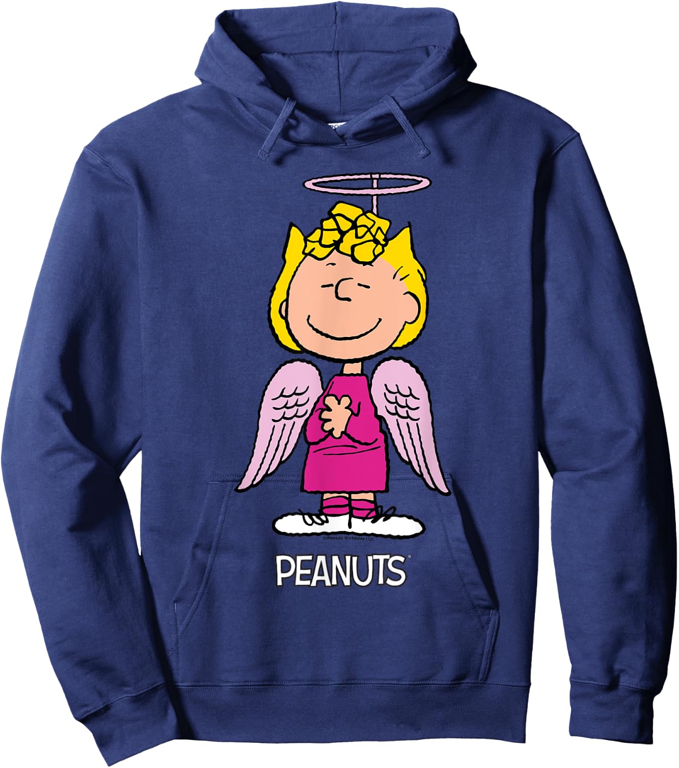 Peanuts Halloween Angel Sally Brown Hoodie - Hoodie | Navy