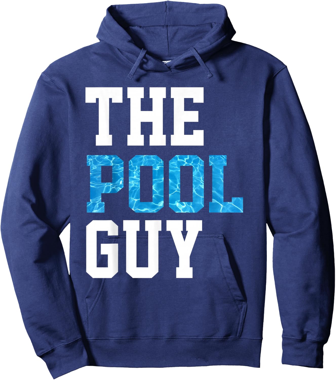 Funny Pool Guy T Shirt - for Swimming Pool Expert Hoodie - Hoodie | Navy