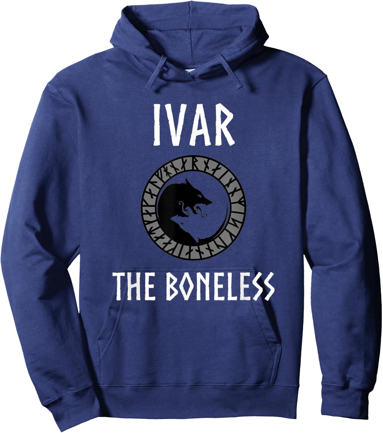 Vikings Ivar The Boneless Norse Wolf Gift Viking lover Hoodie - Hoodie | Navy