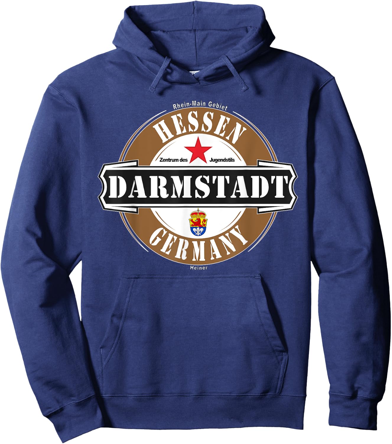 DARMSTADT Hessen Germany City Keepsake Tourist Outfit Hoodie - Hoodie | Navy