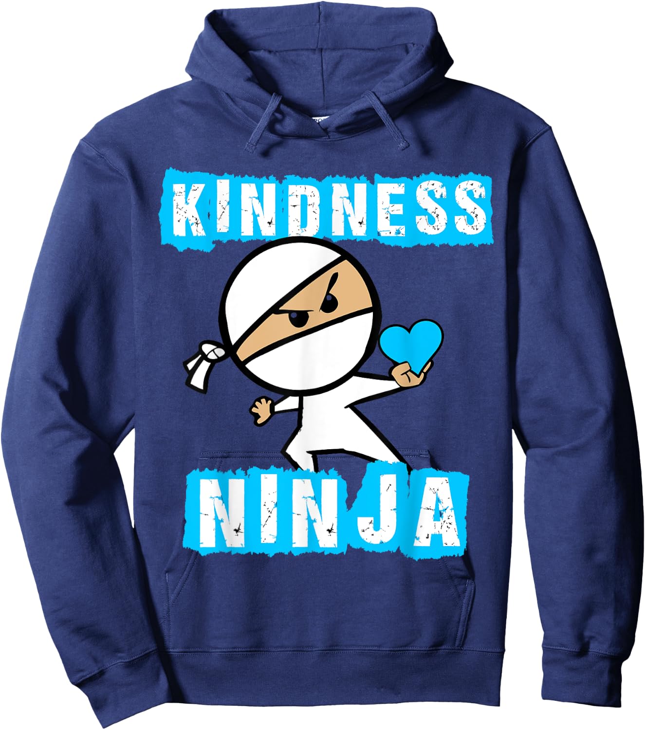 Kindness Ninja Shirt - Choose Kind Shirt Movement Hoodie - Hoodie | Navy