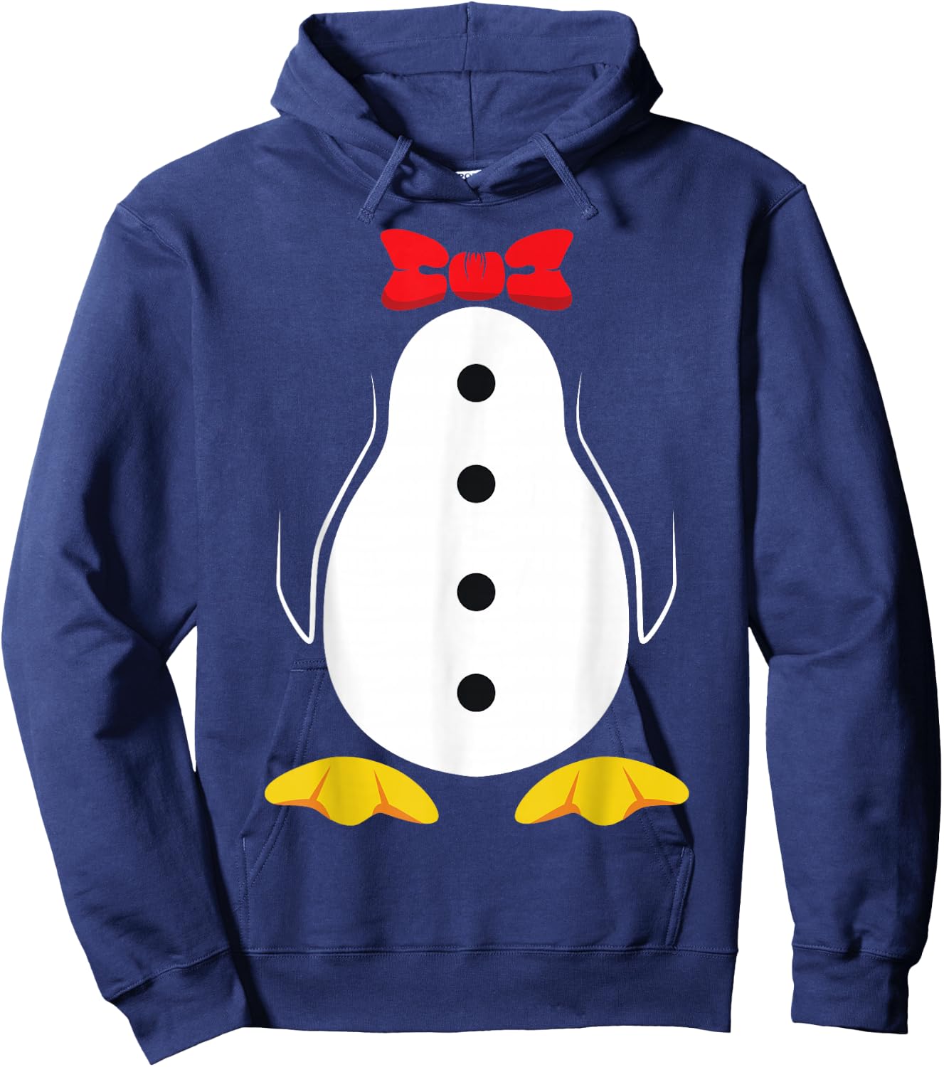 Penguin Kids Halloween Costume Design for Boys Girls Hoodie - Hoodie | Navy