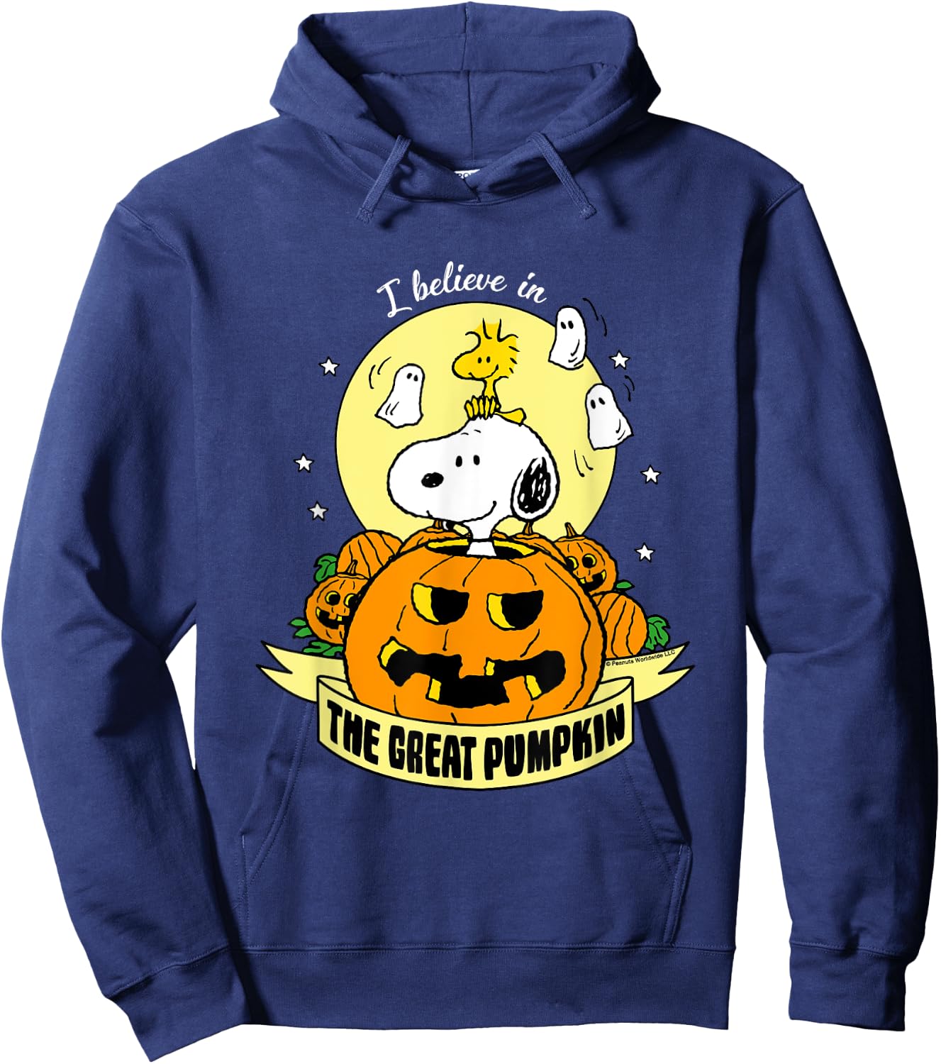 Peanuts Halloween The Great Pumpkin Hoodie - Hoodie | Navy