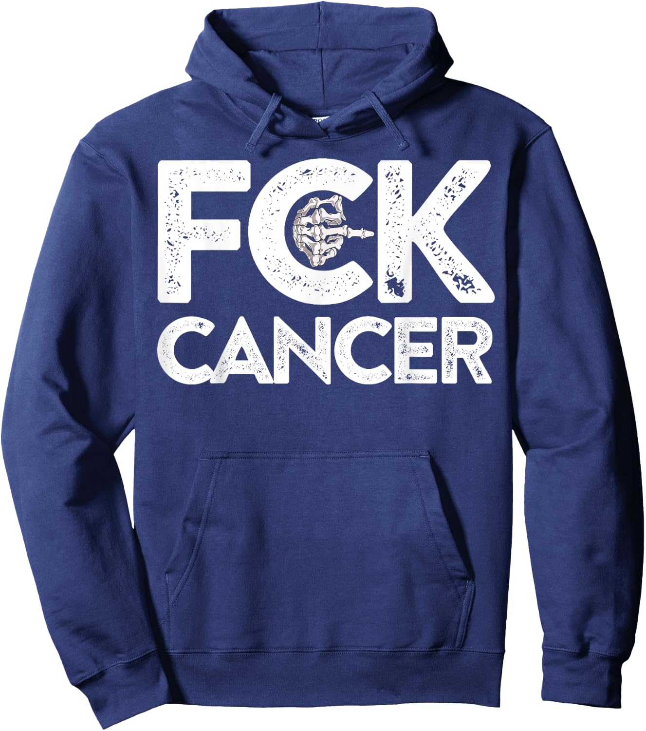 Fuck Cancer - Fuck Cancer Hoodie - Hoodie | Navy