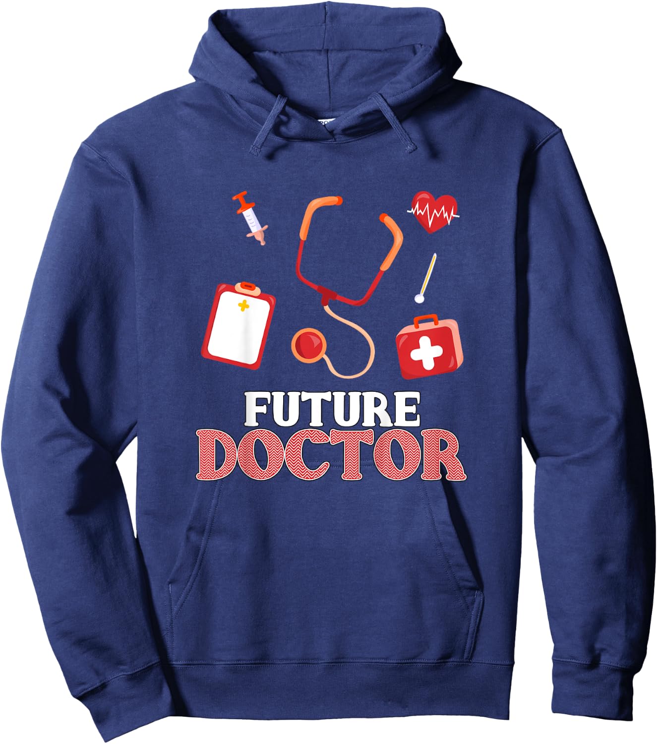 Future Doctor - Aspirational for Boys and Girls Hoodie - Hoodie | Navy