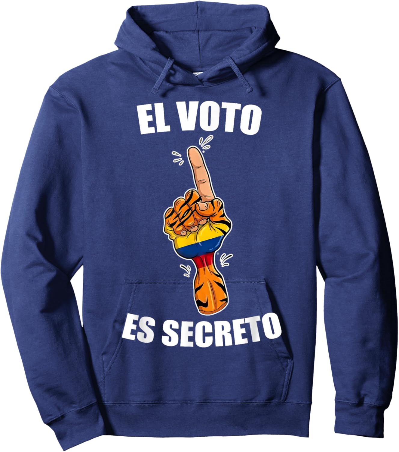 Abelardo El Tigre Presidente 2026 Colombia Firme Patria Hoodie - Hoodie | Navy