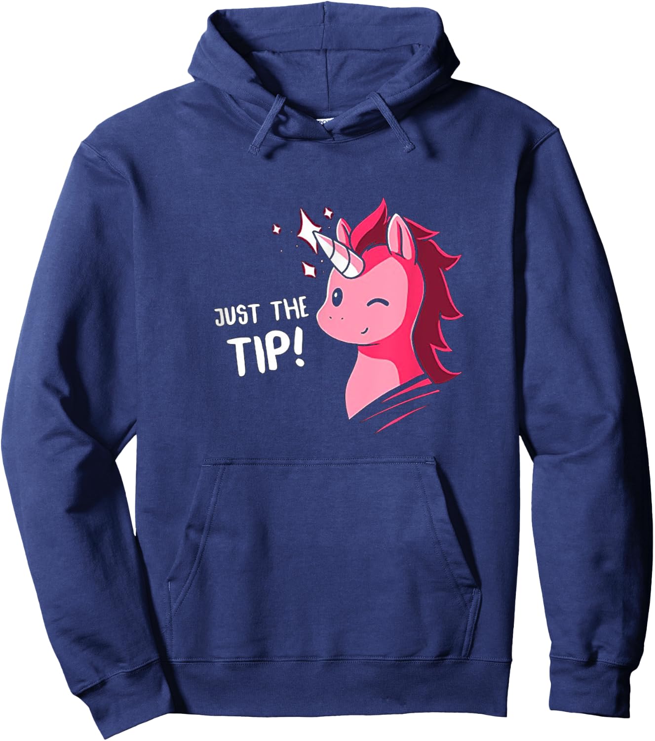 Just the Tip Unicorn Hoodie - Hoodie | Navy